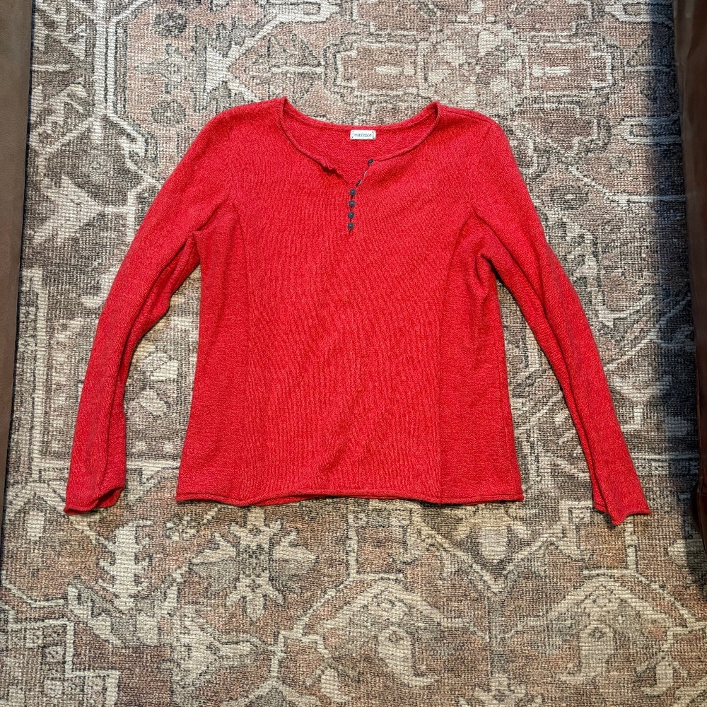 Sundance Homestead Henley Button up Shirt